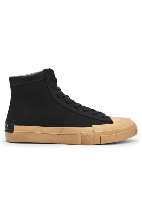 AllSaints Smith High Top Black Size: 43 | Sneakers Outlet | Heren | Zwart
