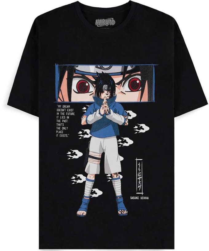 Naruto - Asuke Heren T-shirt - L - Zwart