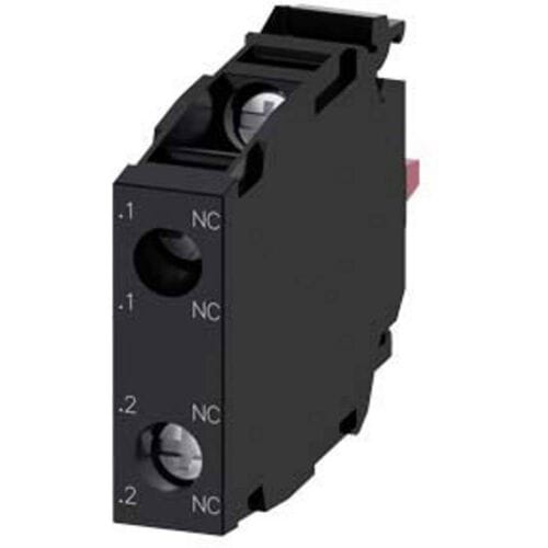 Siemens 3SU1400-1AA10-1EA0 Contactmodule Voor frontbevestiging 2x NC Contact element 1 stuk(s)