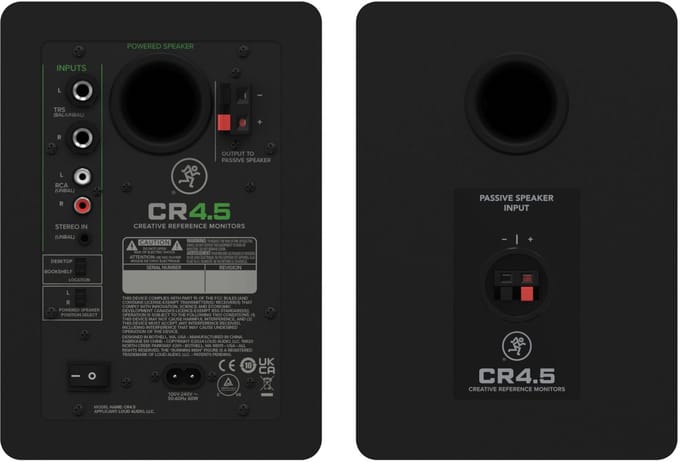 Mackie CR4.5 - actieve studiomonitoren