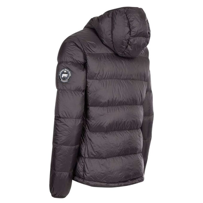 Trespass Dames/Dames Humdrum Packaway Down Jacket (Zwart)