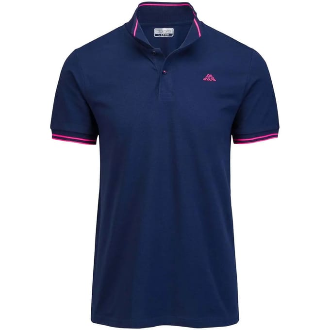 Kappa Ezio Korporate Korte Mouw Poloshirt Blauw S Man