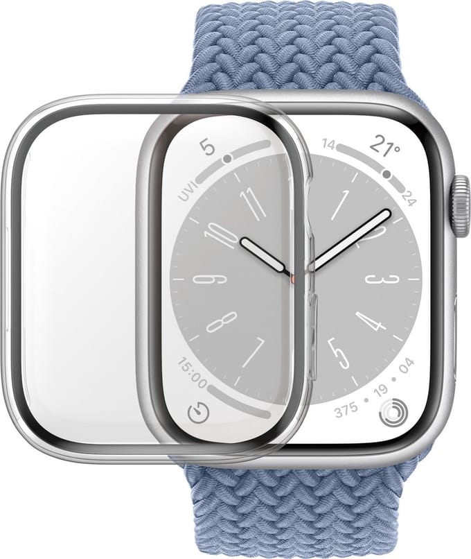 PanzerGlass Screenprotector geschikt voor Apple Watch - 41 mm Glazen | PanzerGlass Full Body Protector - Case Friendly