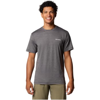 Columbia Kwick Hike Back Graphic SS Tee, Mannen, Zwart, T-shirt, maat: M