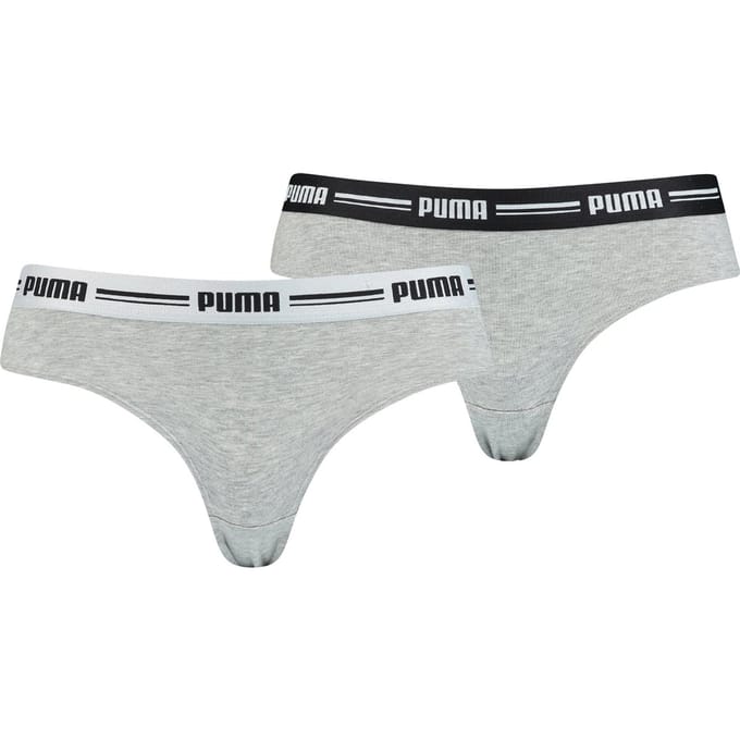 Puma - Maat L - Iconische Brazilian Dames Onderbroek - 2-pack