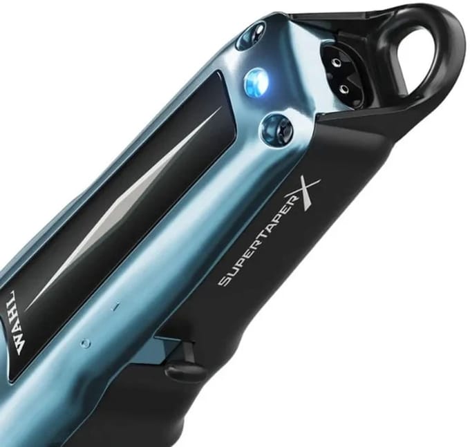 Wahl Super Taper X - Geavanceerde Snijdetechnologie, Krachtige Rotatiemotor, Lichtgewicht Ontwerp, Bedraad/Draadloos - Blauw