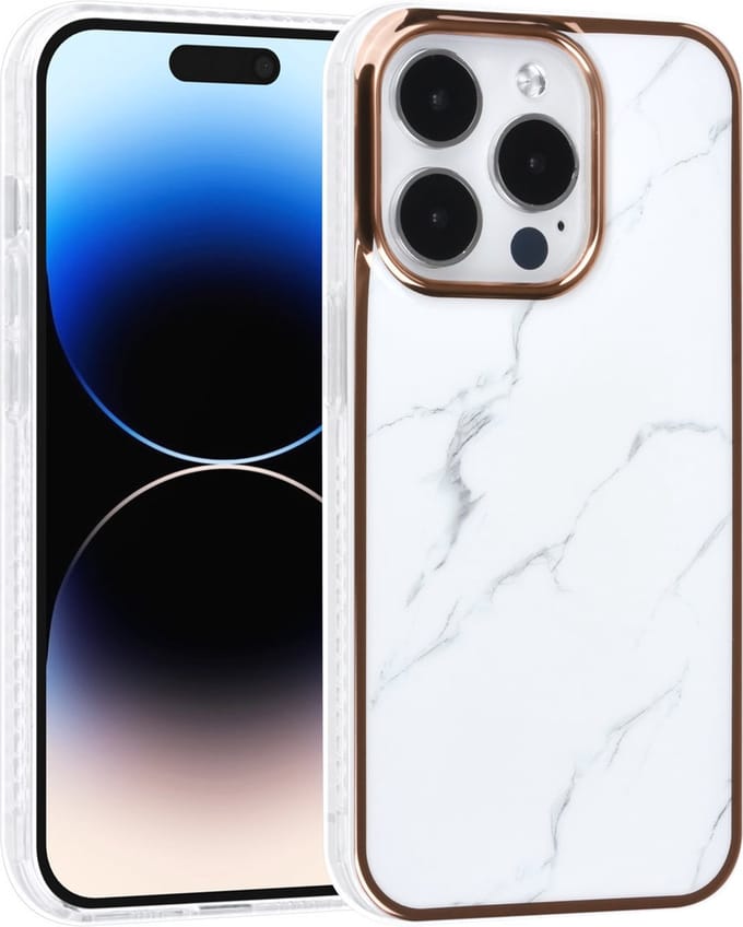 UNIQ Accessory Back Cover voor Apple iPhone 14 Pro - TPU/PC - Bescherm Je Telefoon - Wit