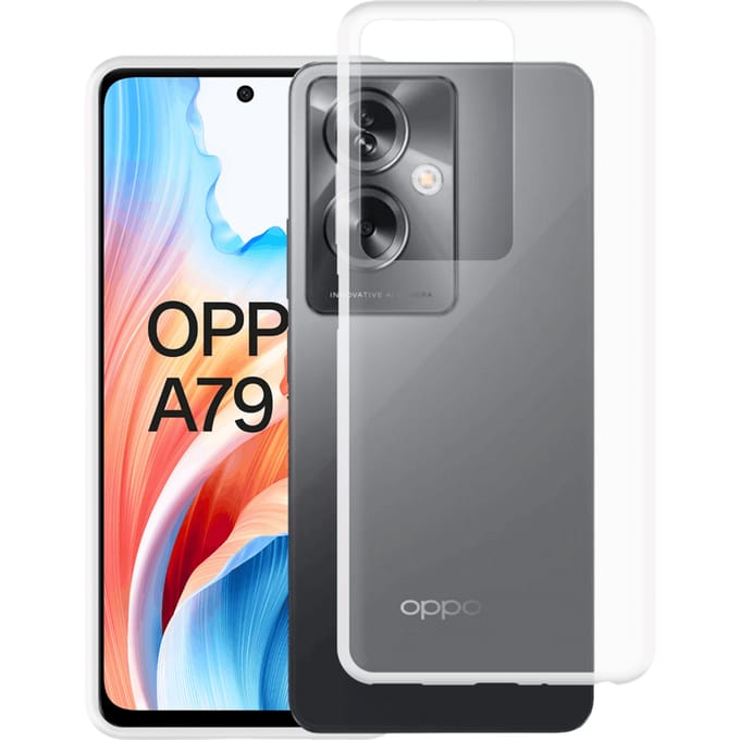 Just in Case OPPO A79 Siliconen (TPU) Hoesje Transparant