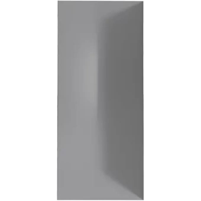 Aurlane Wandpaneel 90x210cm Lichtgrijs