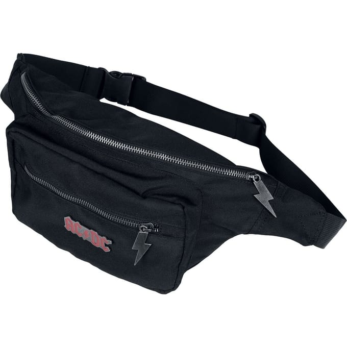 AC/DC Logo Unisex Heuptas - zwart - Standard