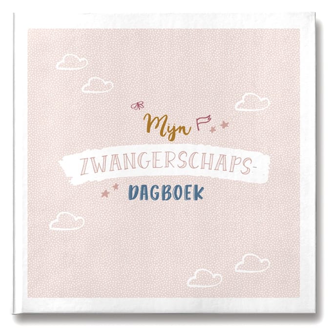 Maan Amsterdam Zwangerschapsdagboek Roze - Unisex