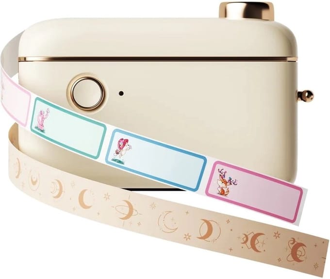 Niimbot H1S Labelprinter - creme - bluetooth printbreedte 15mm - direct thermisch - 203dpi - 1000mAh