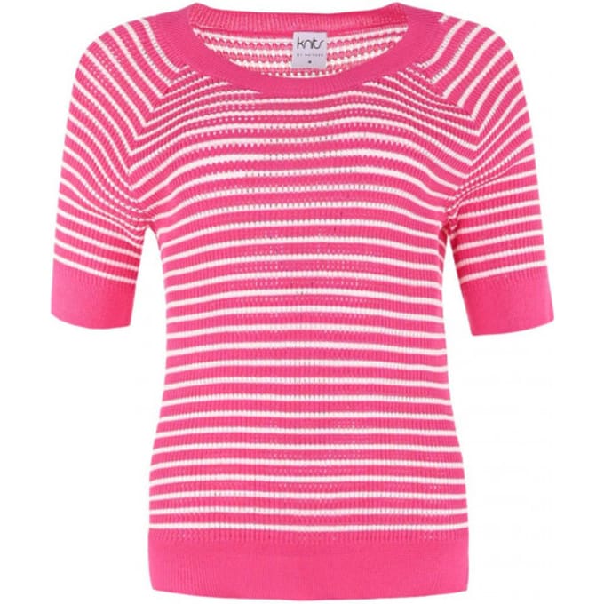 MAICAZZ Funne trui pink/offwhite su23.70.214