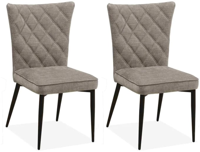 MX Sofa - Eetkamerstoel Ferry - Ash (set van 2 stoelen)