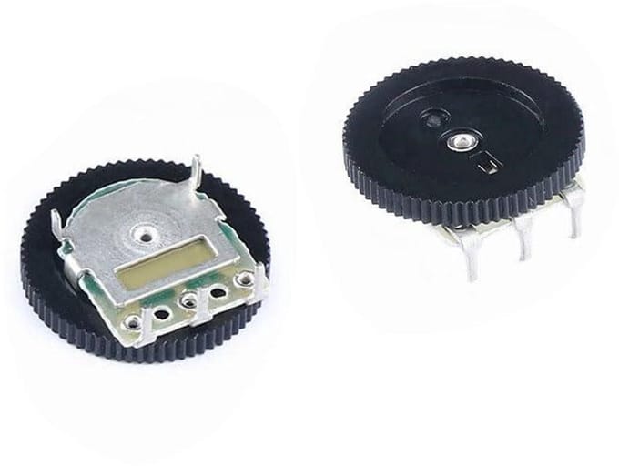 Variabele Weerstand - Dubbele Potentiometer - Elektronische Circuits - 5% Tolerantie - 10 Stuks - null
