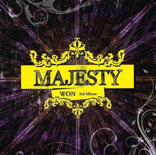 CD  - Won Vol. 3 - Majesteit (Koreaanse Versie MBMC0125 Zuid-Korea Pop Gebruikt