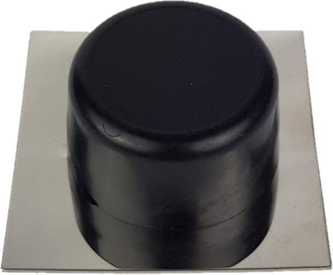 Deurstopper - zwart 30x45x18mm