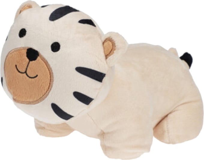 H&S Collection Deurstopper - tijger - 29 x 14 x 16 cm - polyester - safari dieren thema deurstoppers