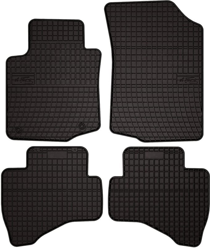 Wielganizator SolidPRO - Citroen C1 I - Zwarte Rubberen Automatten - 2005-2014