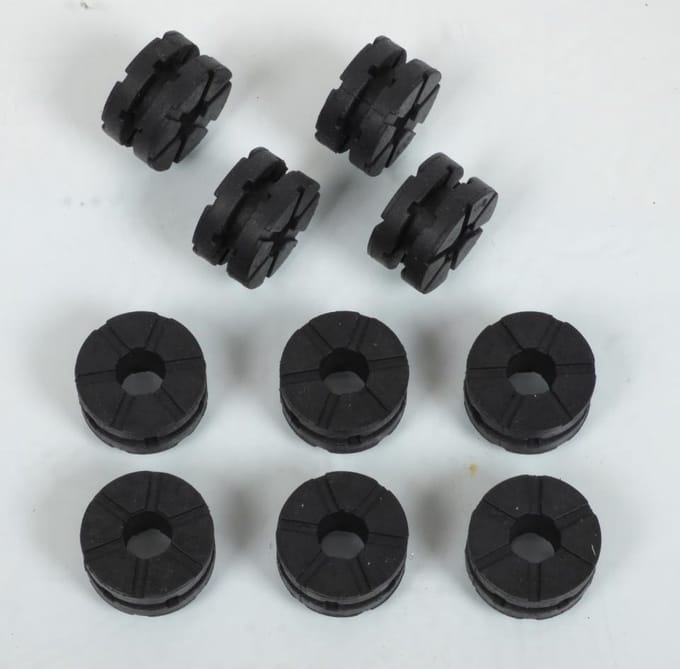 Set silentblocks spatbord rubber voor motor Honda 1000 CBF 2006-2007 80106-382-770