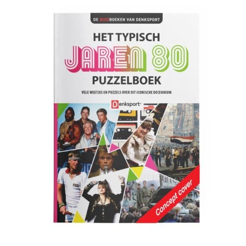 Het Typisch Jaren 80 Puzzelboek - Denksport Puzzelboek