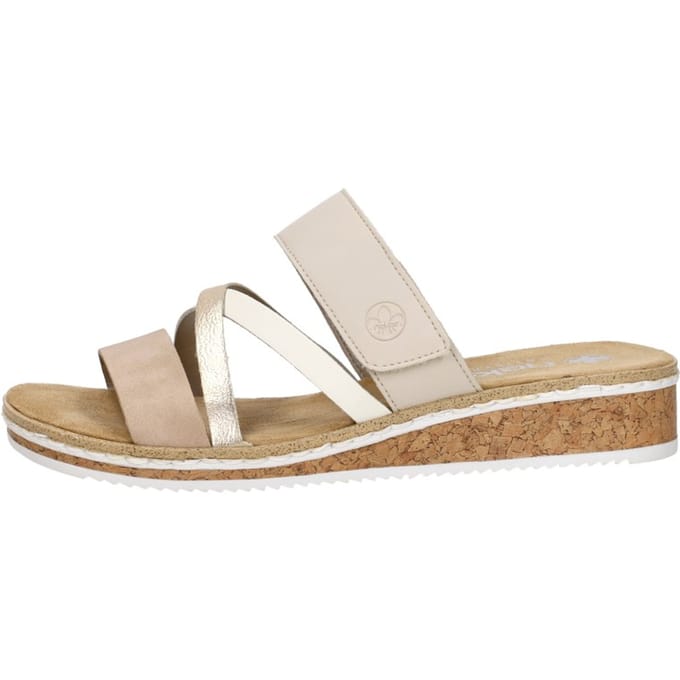 Rieker Slippers F beige - Maat 42