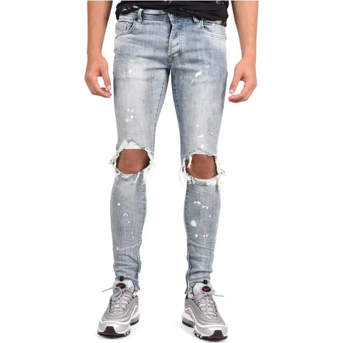 Jeans bevlekte vernietiging Project X Paris