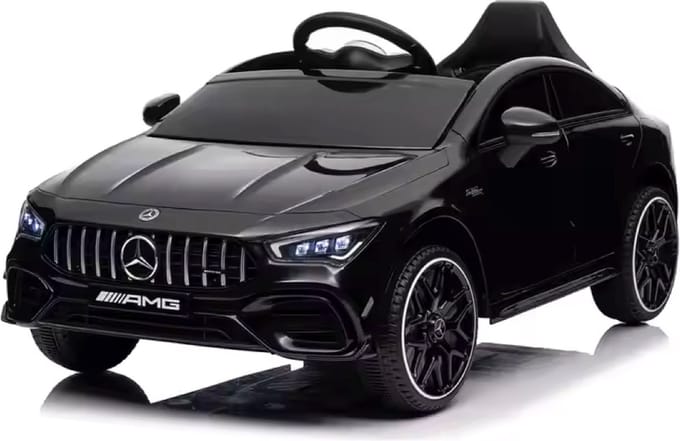 Mercedes CLA 45 S | AMG Kinderauto 12V Zwart