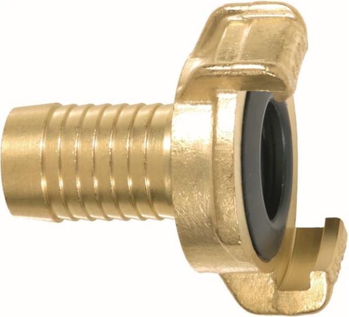 Geka Snelkoppeling met Slangtule – 3/8" (10 mm) – Messing