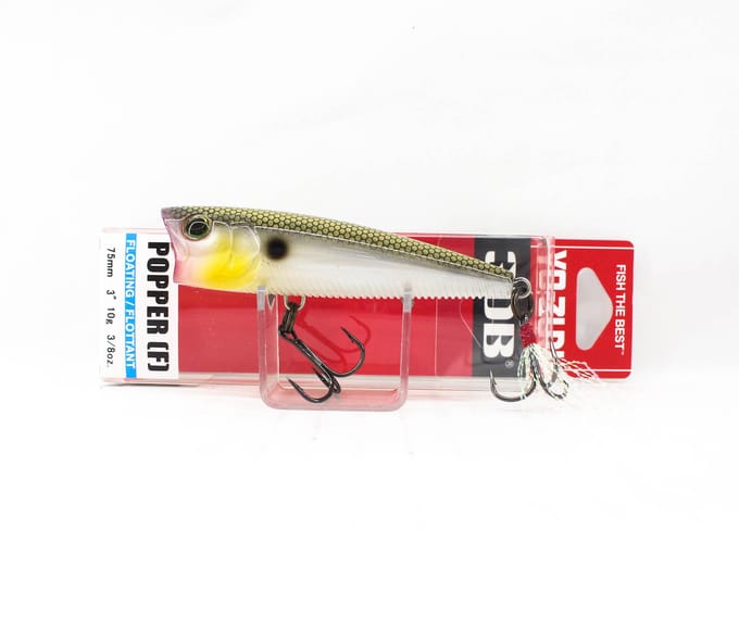 Leurre flottant Yo Zuri Duel 3DB Popper 75 mm R1101-GZSH (1243)