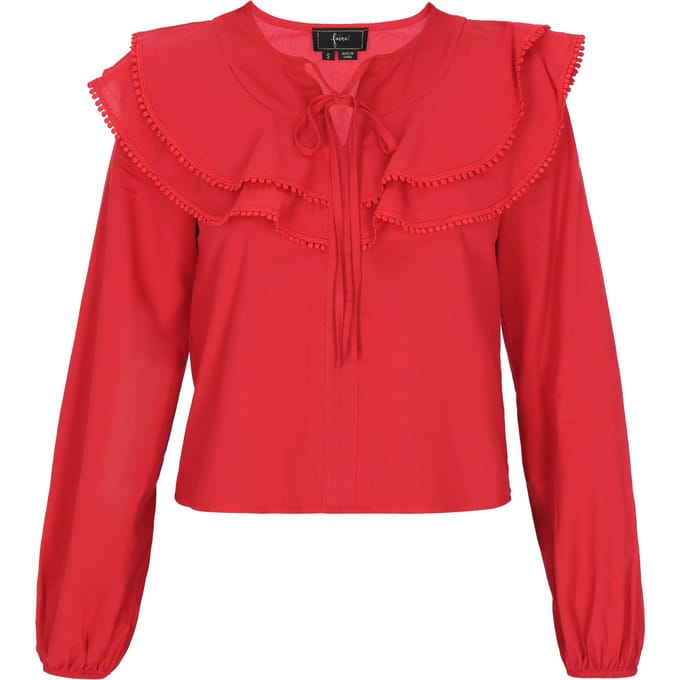 Faina Blouse Dames rood