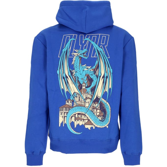 Blue Dragon-hoodie Blauwe herenhoodie
