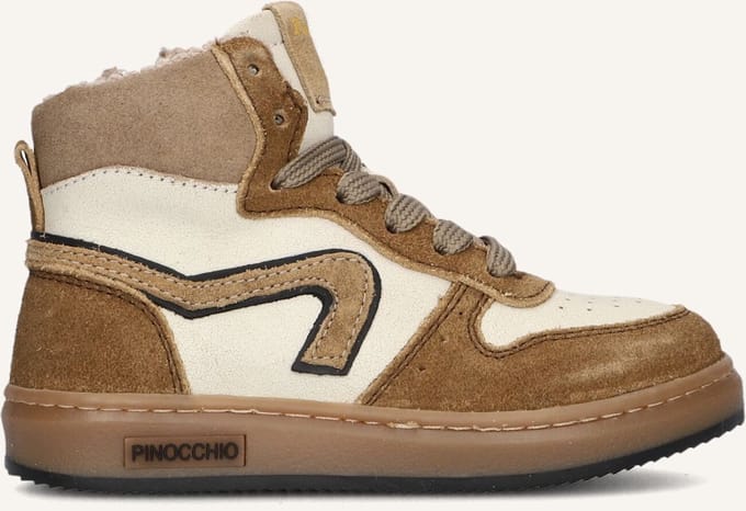 Pinocchio P1803 Sneakers - Jongens - Beige - Maat 29