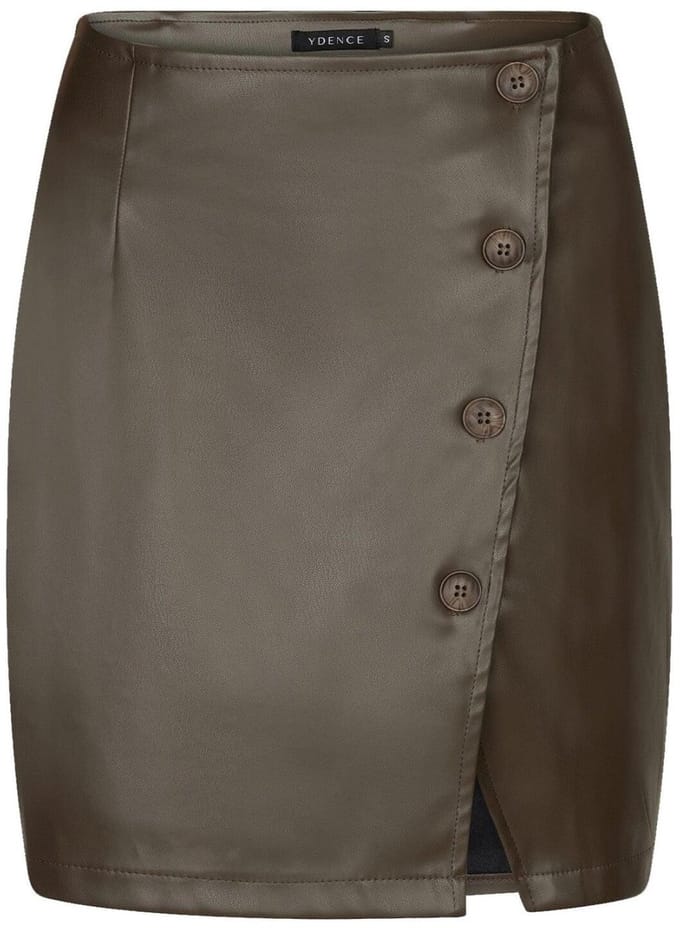Ydence Skirt Lilo Dames - Korte rok - Taupe - Maat M