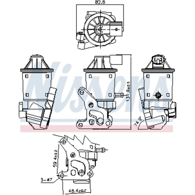 EGR-klep NISSENS 98152