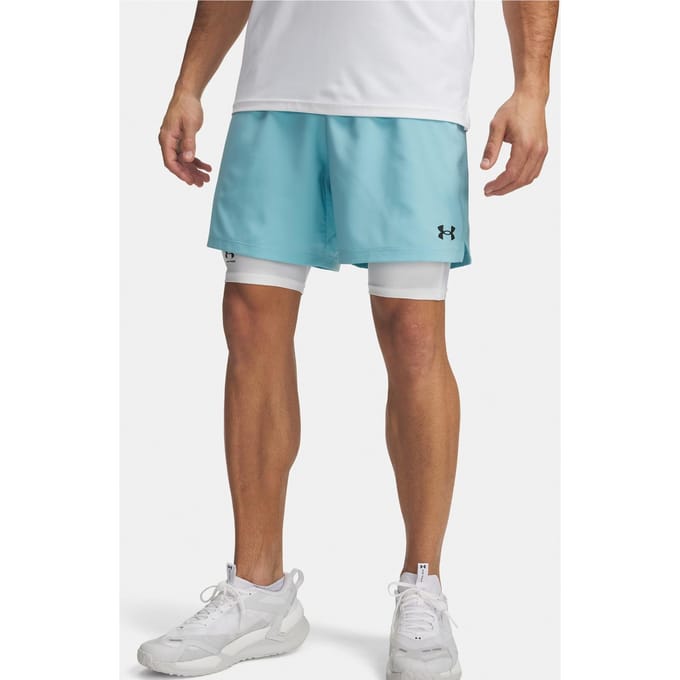 Under Armour Vanish Woven 2.0 6in Shorts Heren-blauw