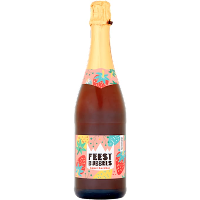 Feest bubbels appel aardbei