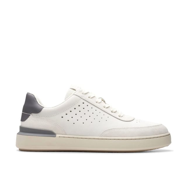 Clarks Courtlite Run - heren sneaker - Wit - maat 40 (EU) 6.5 (UK)
