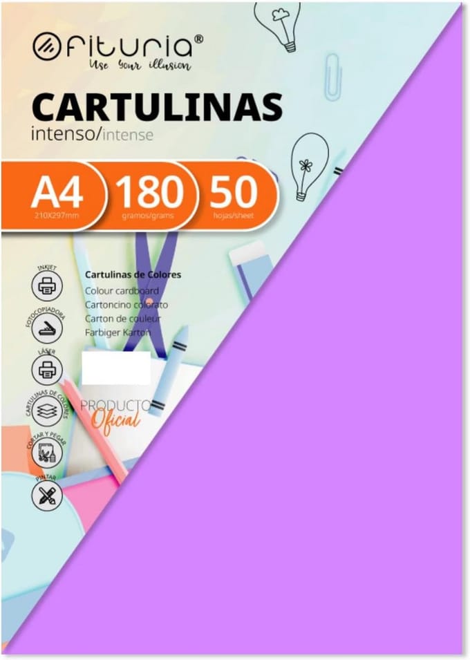 50 Paarse A4 Kartonnen Verhuisdozen - Stevig 180g Papier