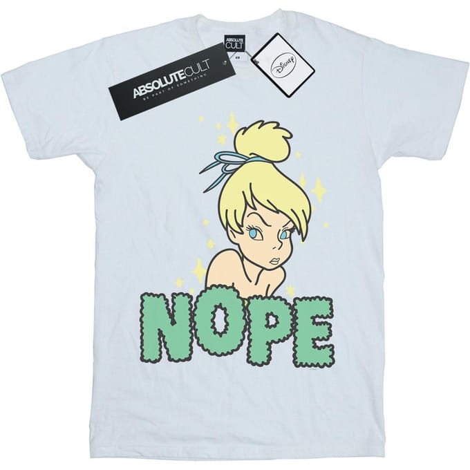 Disney Jongens Tinker Bell Nope T-Shirt (Wit)