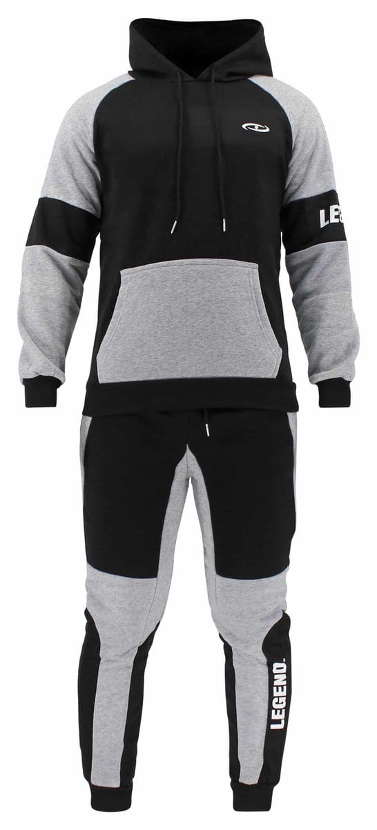 Joggingpak Heren/Dames Zwart Legend - Copy S
