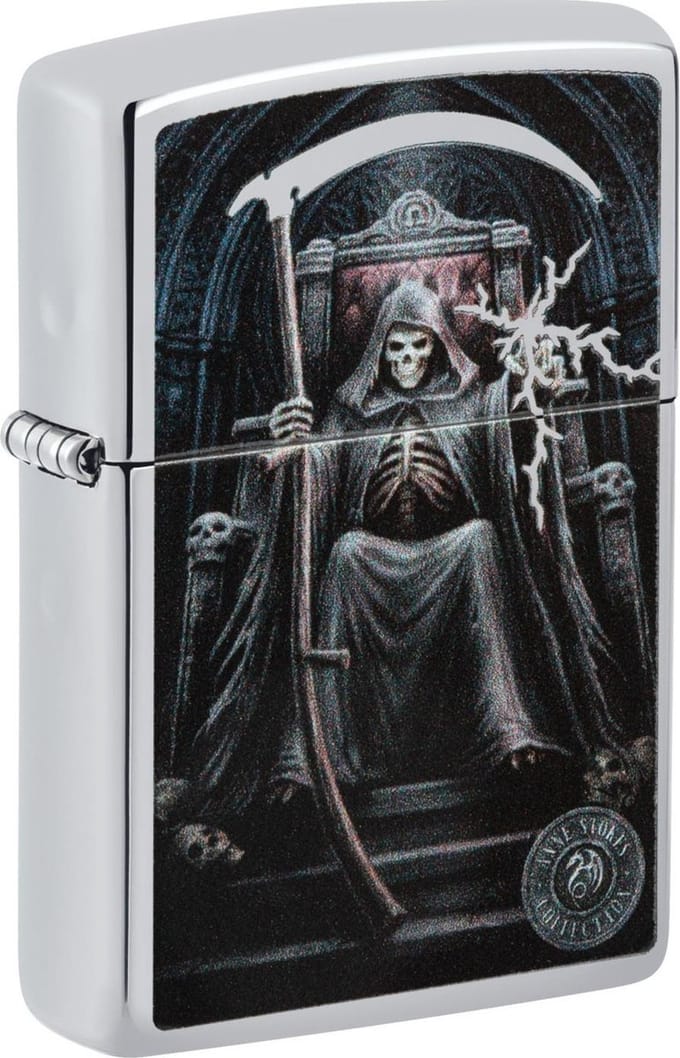 Aansteker Zippo Anne Stokes Grim Reaper