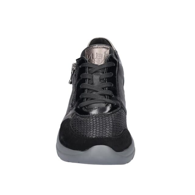 Waldlaufer Sneaker 927H02 701 768 Zwart Brons Combi Wijdte H