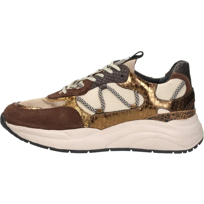 SUB55 Sneakers Laag Sneakers Laag - donkerbruin - Maat 40