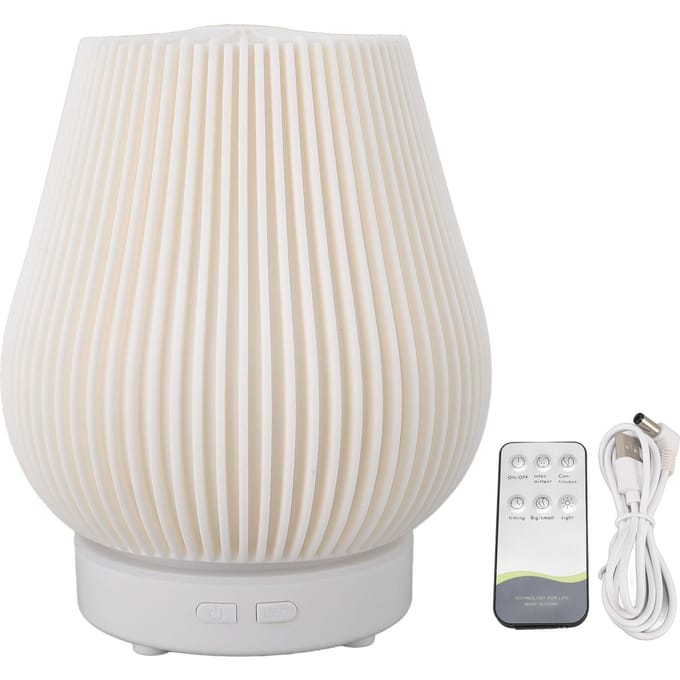 200ml Elektrische Luchtbevochtiger 3 Modussen USB RGB Draagbare Aromatherapie Diffuser Nachtlampje voor Thuis white