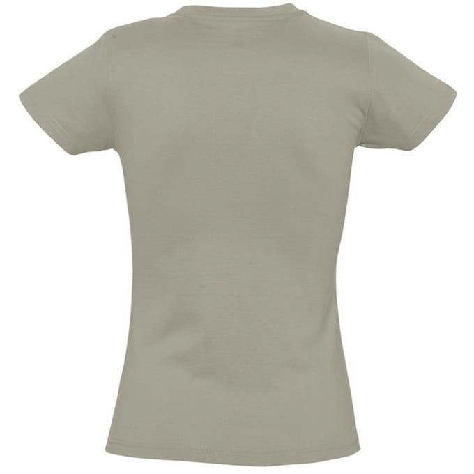 SOLS Dames/dames Imperial Heavy Short Sleeve T-Shirt (Khaki)