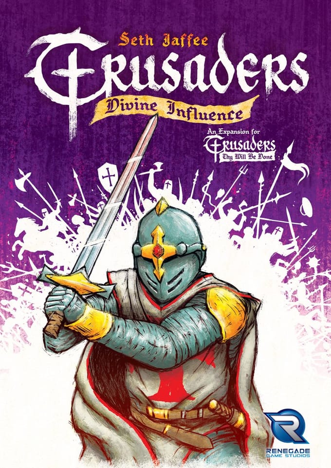 Crusaders: Thy Will Be Done - Divine Influence Expansion - Bordspel - Uitbreiding - Engelstalig