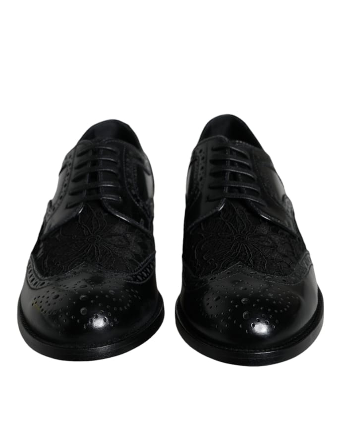Heren Bloemen Brogue Wingtip Oxfords
