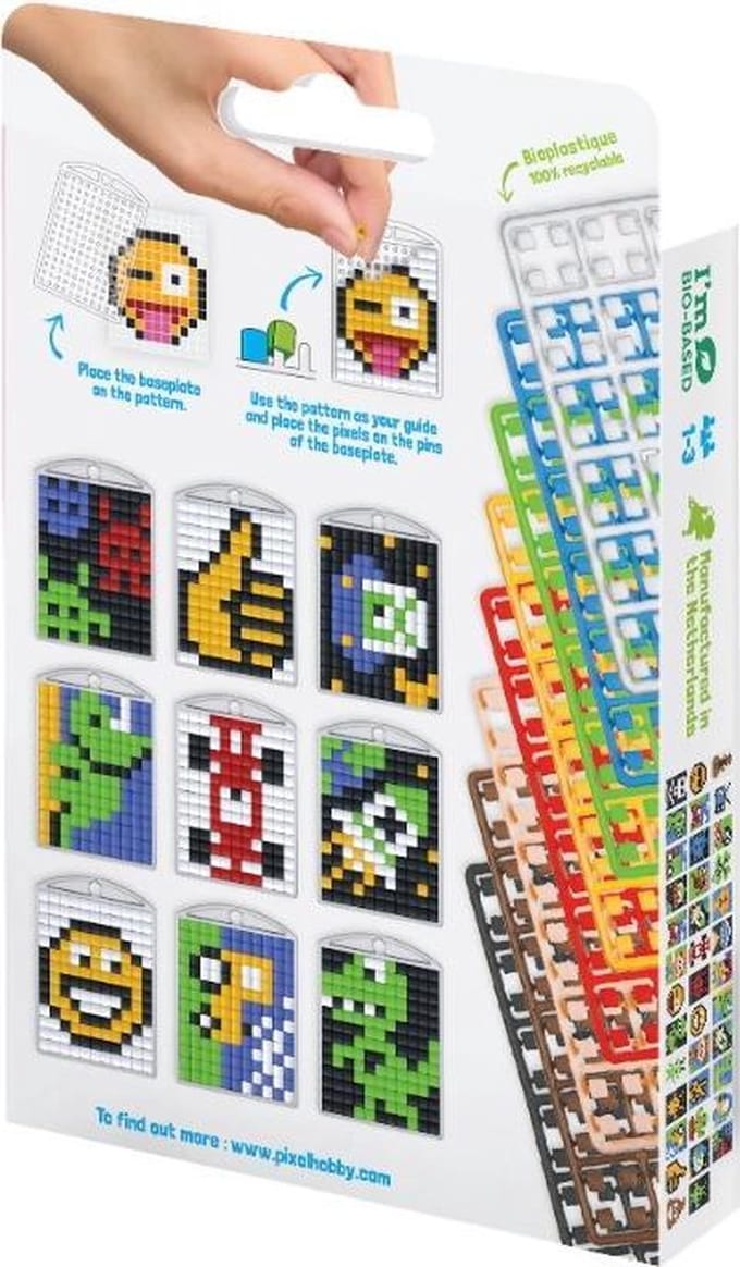 Pixelhobby Sleutelhanger set - Cool