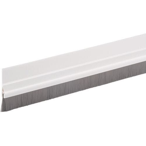 Fix-o-moll tochtstrip deur premium zelfklevend borstel 1m wit